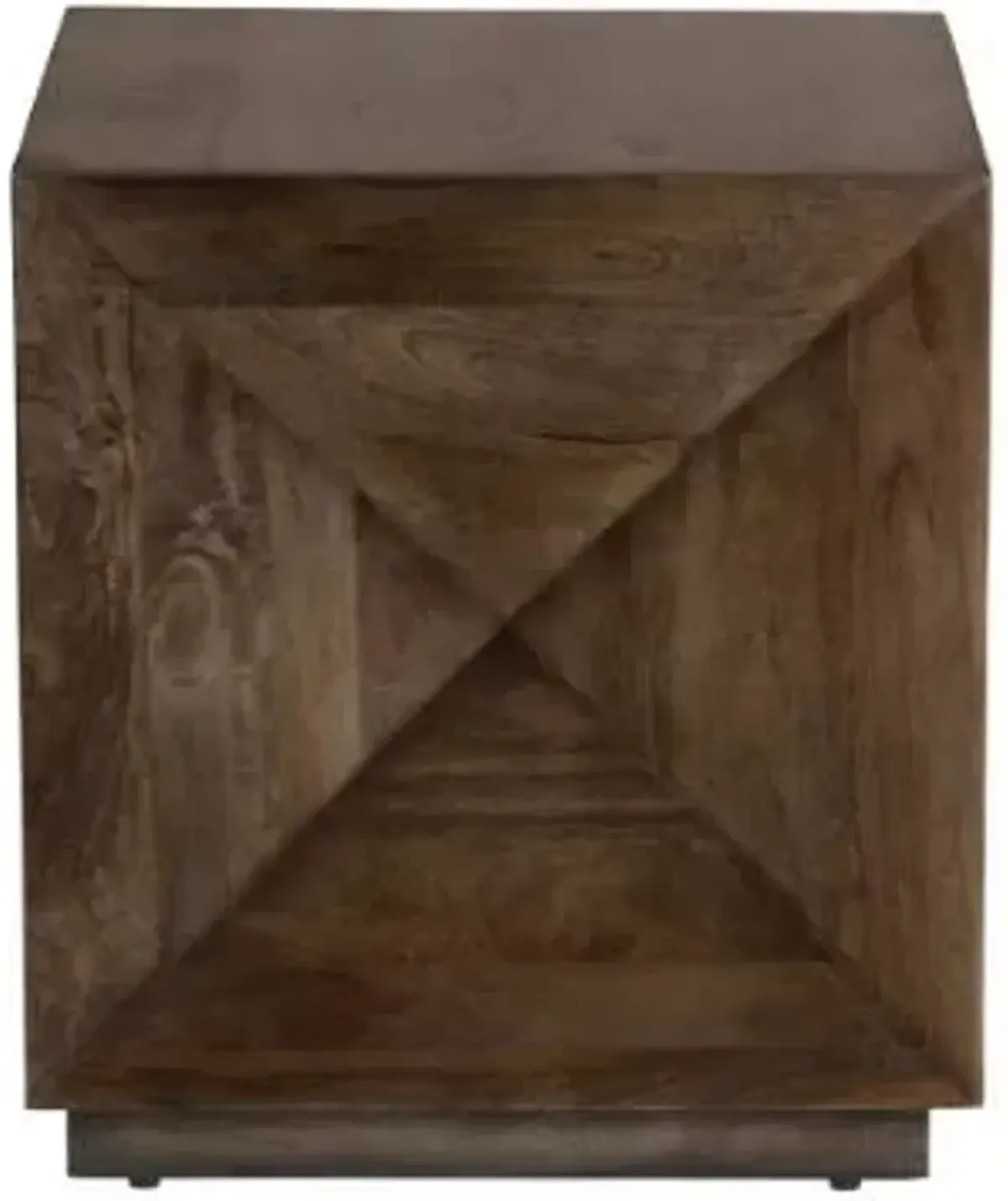 Crestview Collection Atticus Brown End Table