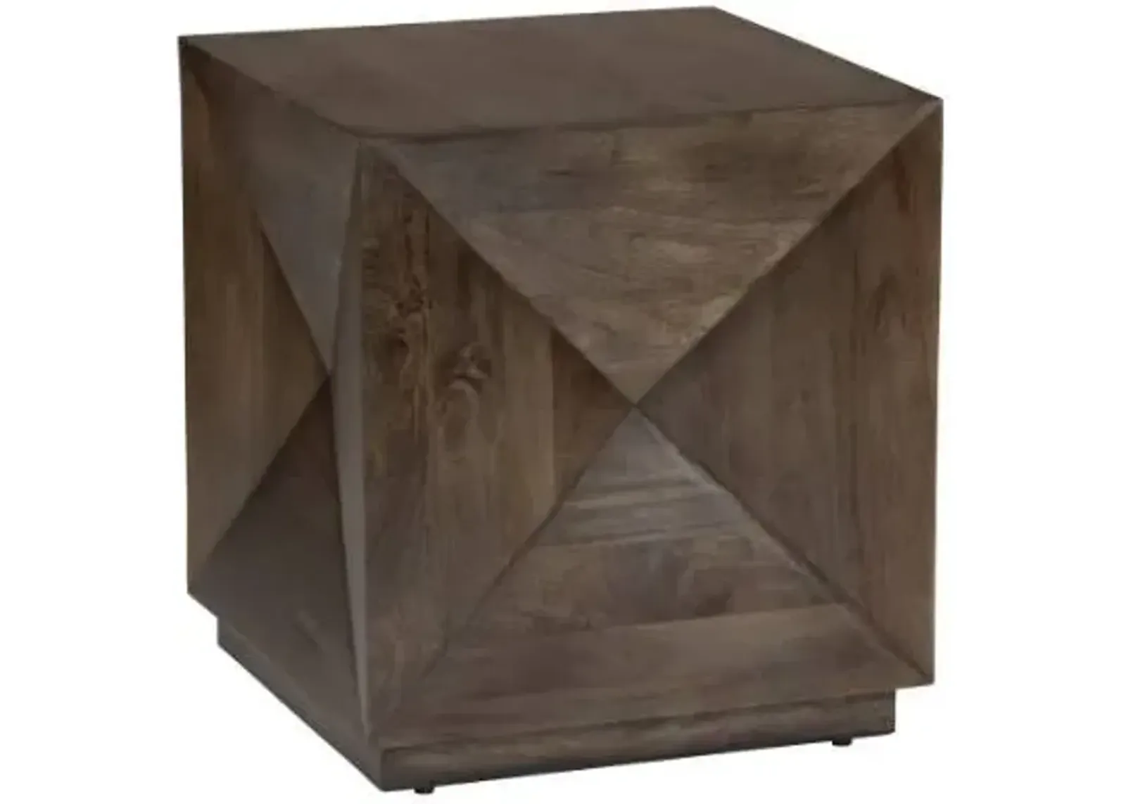 Crestview Collection Atticus Brown End Table