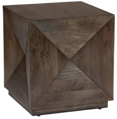 Crestview Collection Atticus Brown End Table