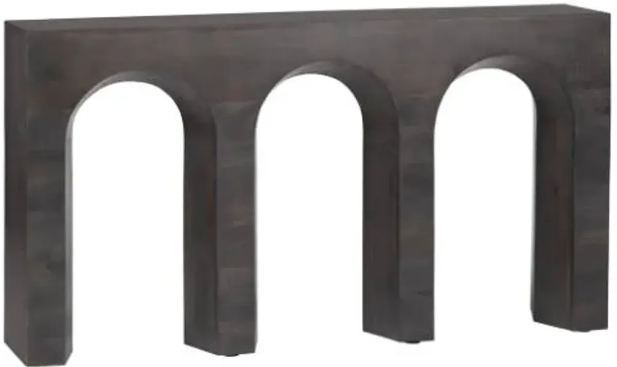 Crestview Collection Trinity Brown Console Table