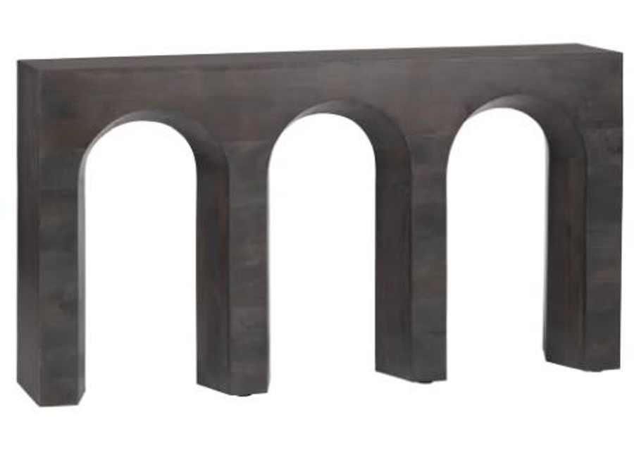 Crestview Collection Trinity Brown Console Table