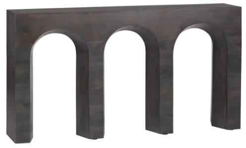 Crestview Collection Trinity Brown Console Table