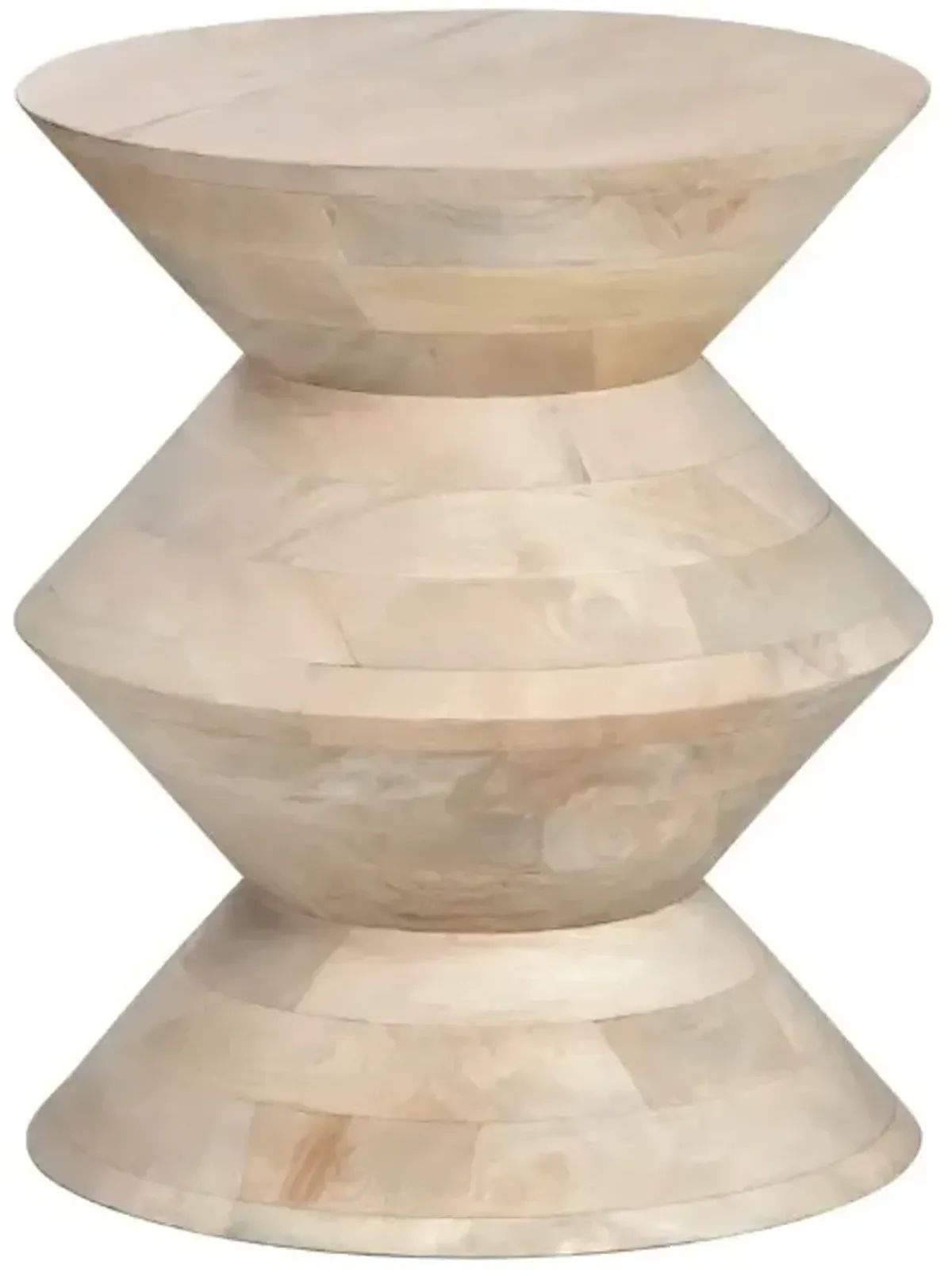 Crestview Collection Brodie Natural Accent Table