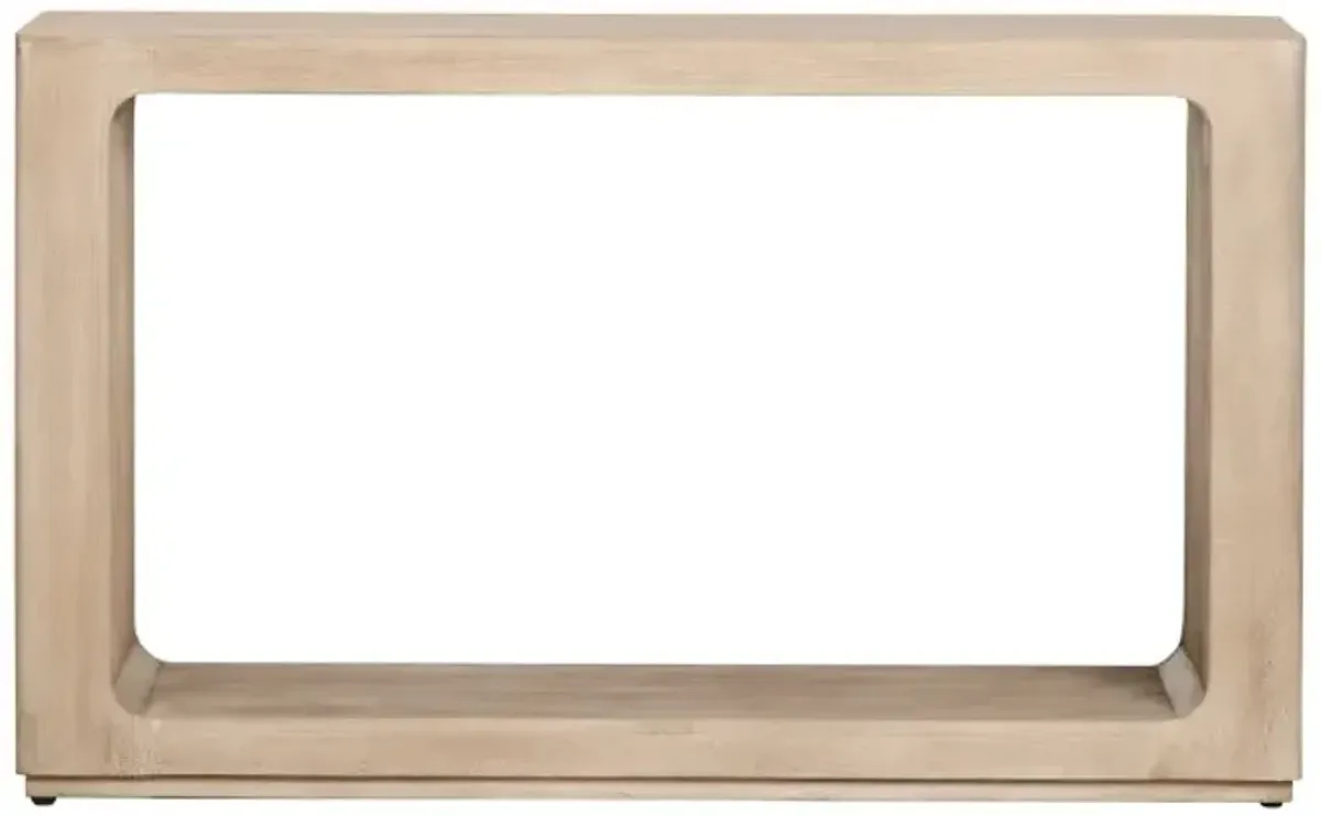 Crestview Collection Brooklyn Natural Console Table