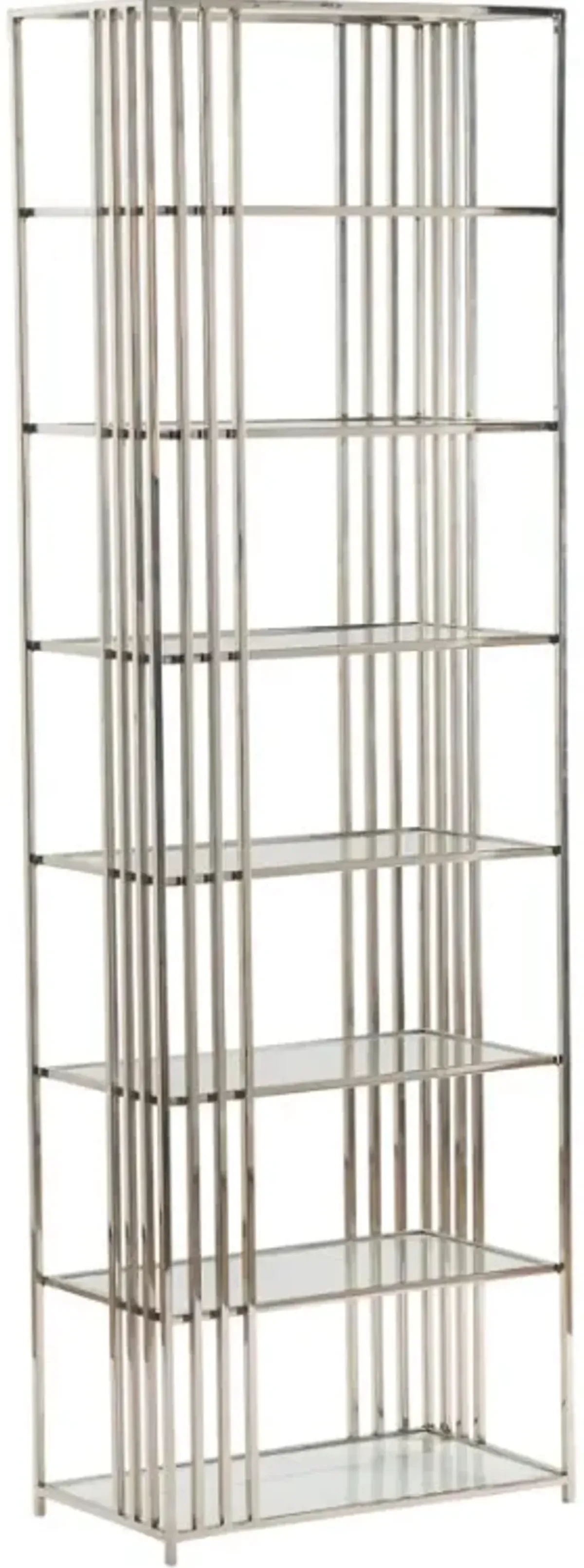 Crestview Collection Drexel Light Gray Etagere