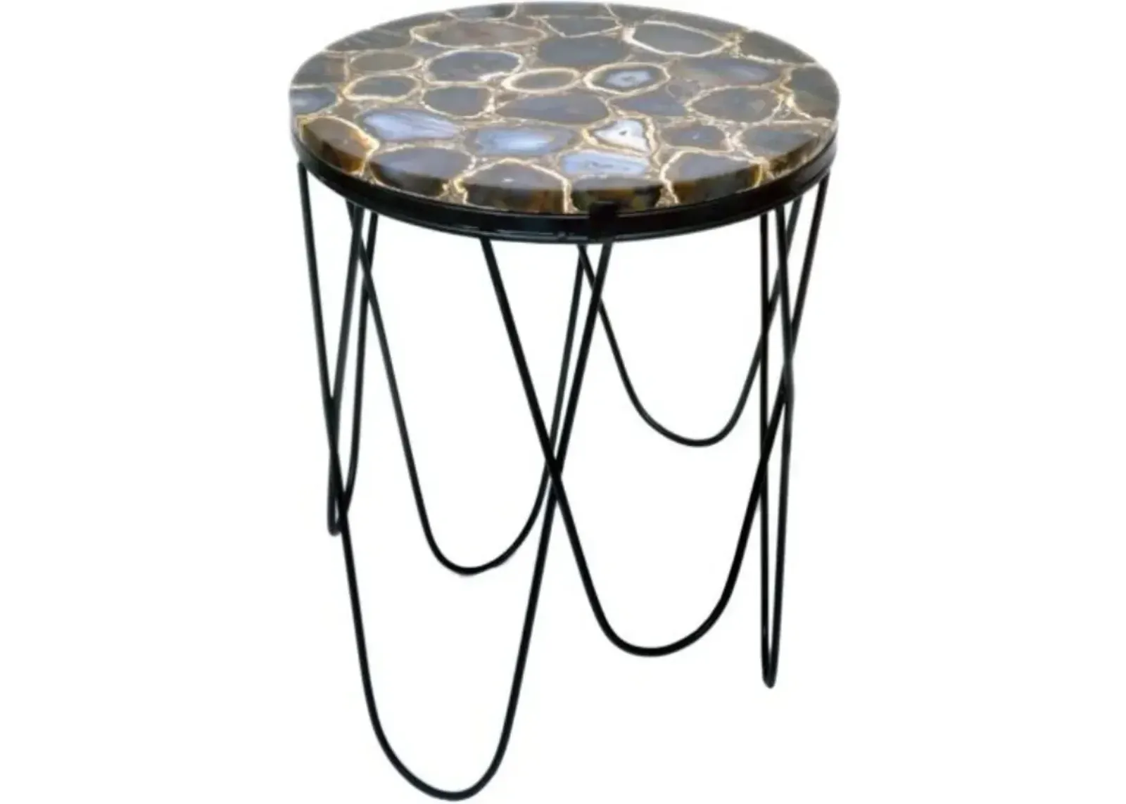 Crestview Collection Baxter Black Accent Table