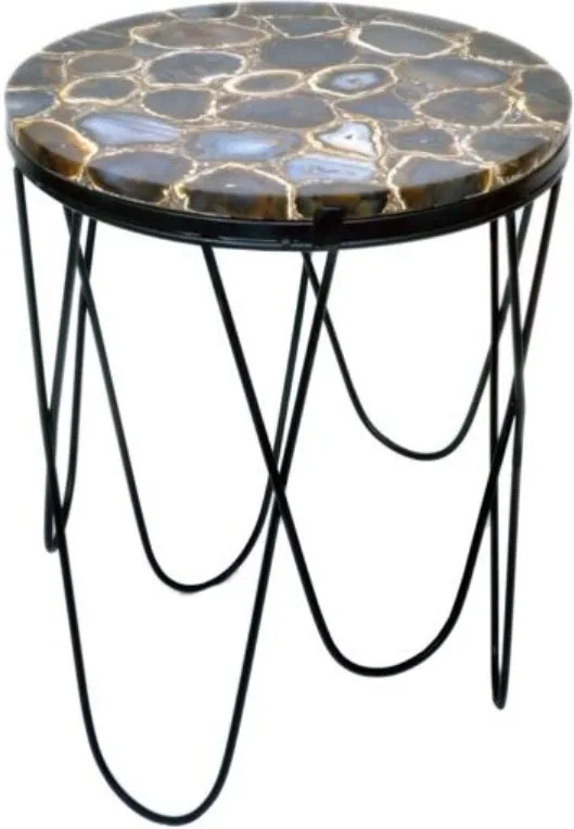 Crestview Collection Baxter Black Accent Table