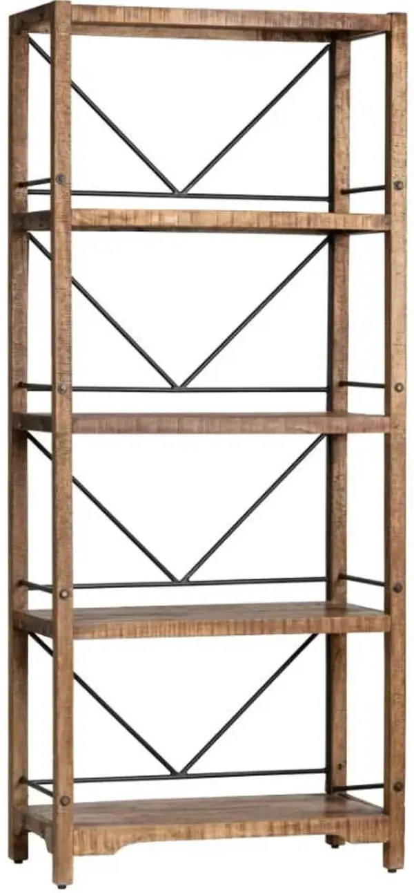 Crestview Collection Winslow Brown Bookshelf