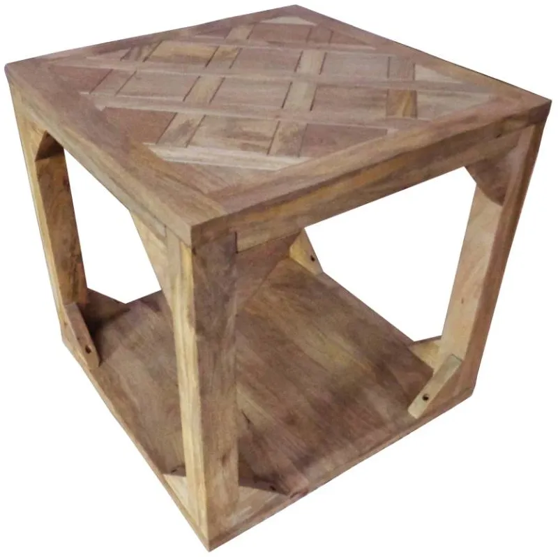 Crestview Collection Willow Brook Brown End Table