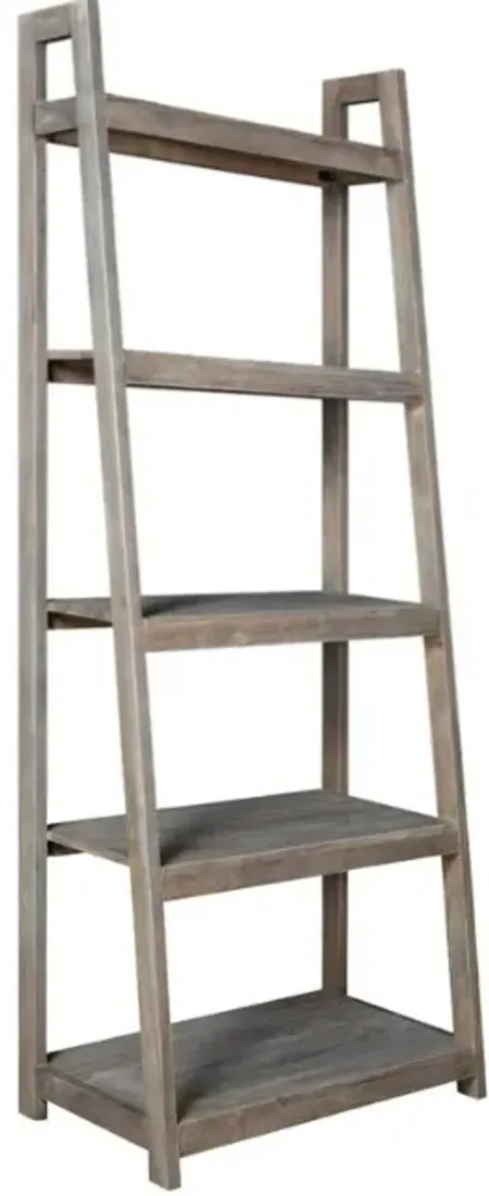 Crestview Collection Bengal Manor Light Grey Angled Etagere