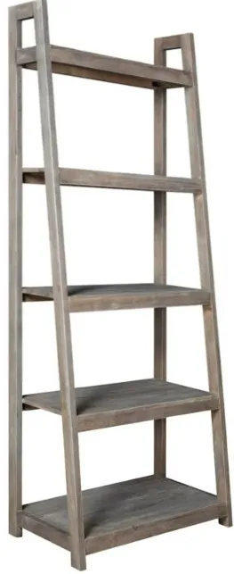 Crestview Collection Bengal Manor Light Grey Angled Etagere
