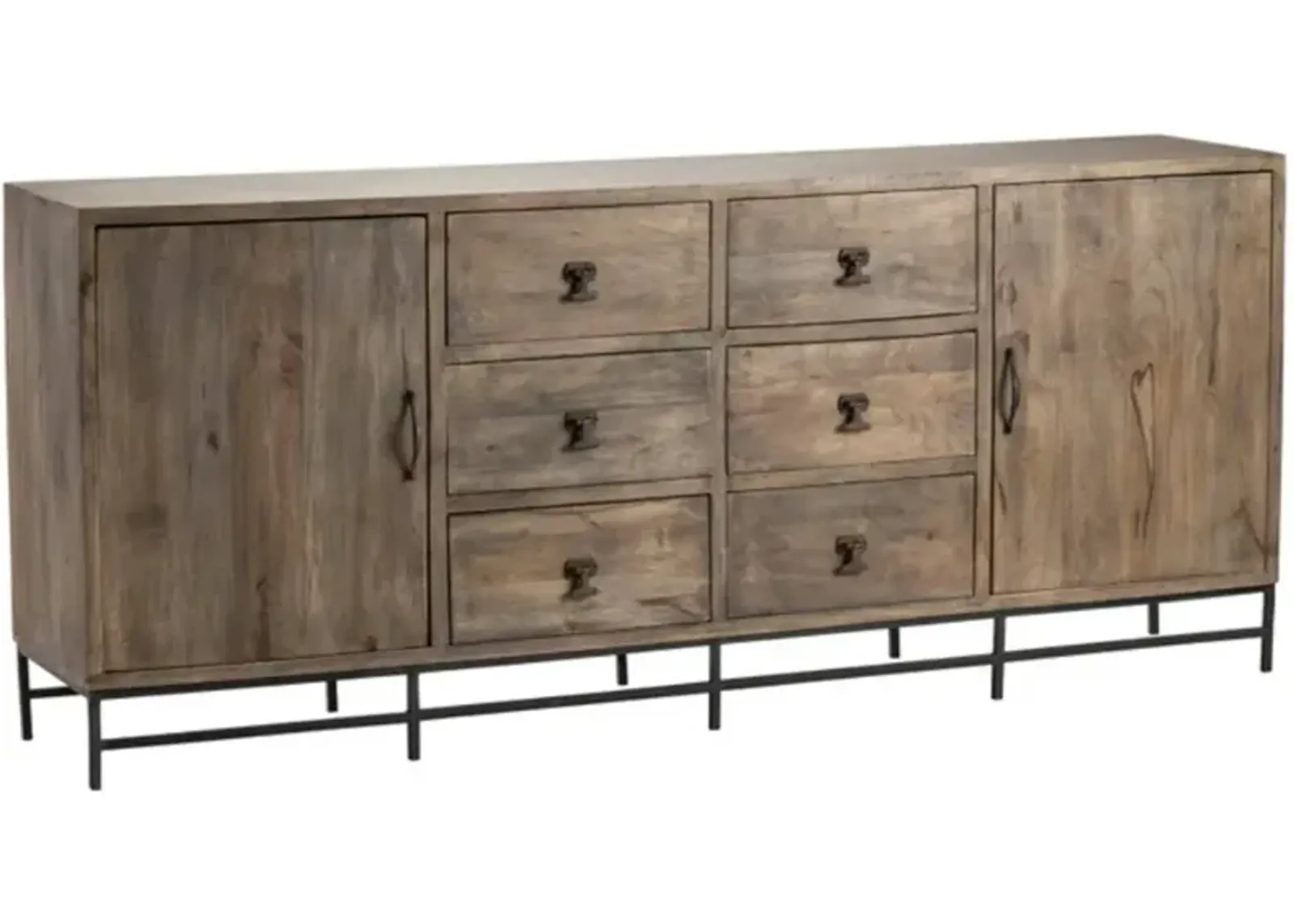 Crestview Collection Bengal Manor Light Brown Sideboard