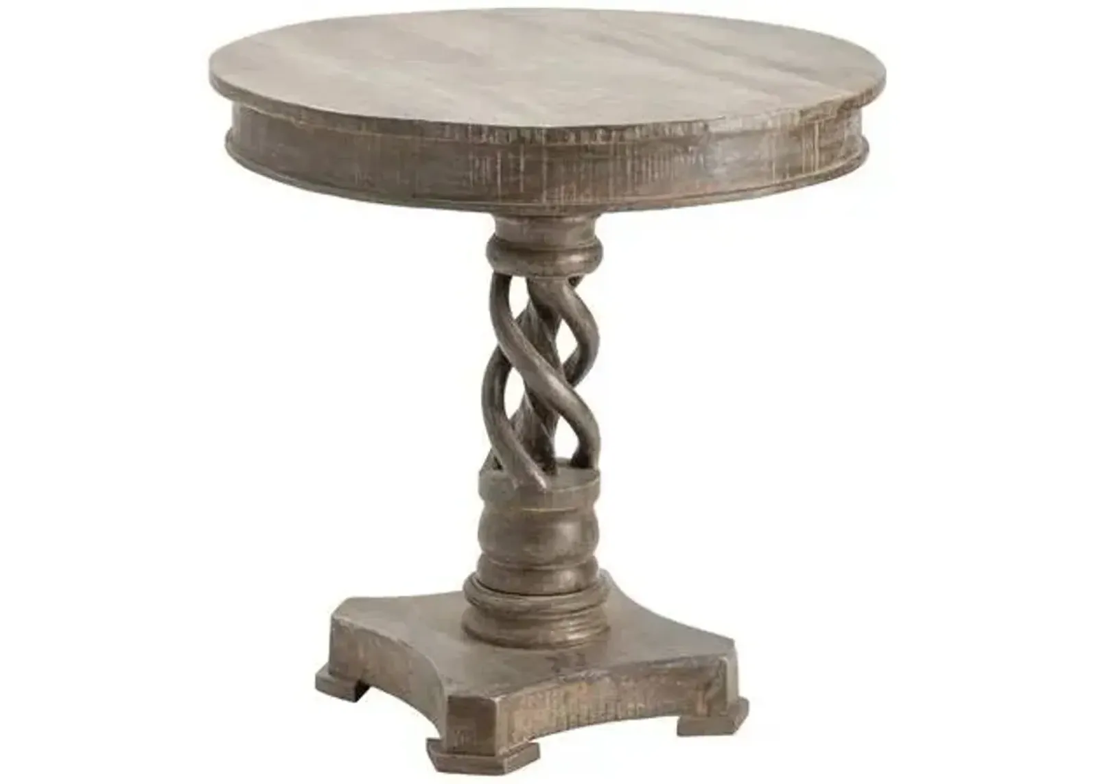 Crestview Collection Bengal Manor Freeman Dark Brown Accent Table