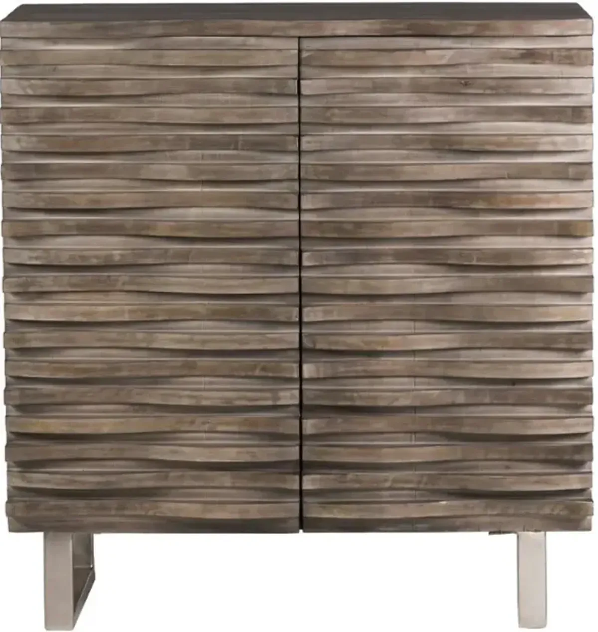 Crestview Collection Bengal Manor Grey Cabinet