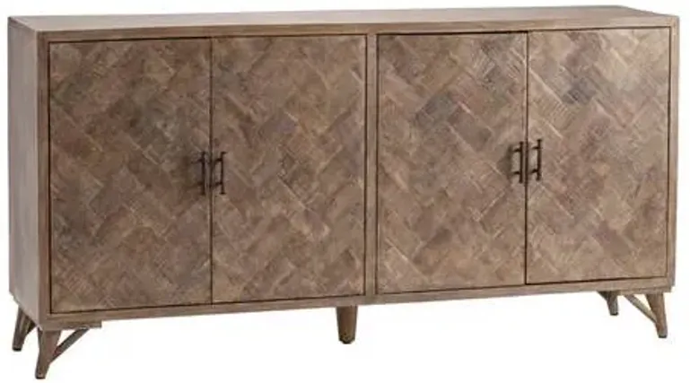 Crestview Collection Bengal Manor Gray Sideboard