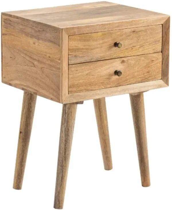 Crestview Collection Bengal Manor Natural Accent Table