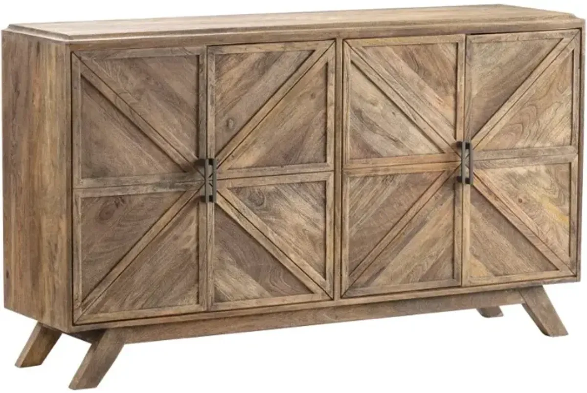 Crestview Collection Rowan Brown Sideboard