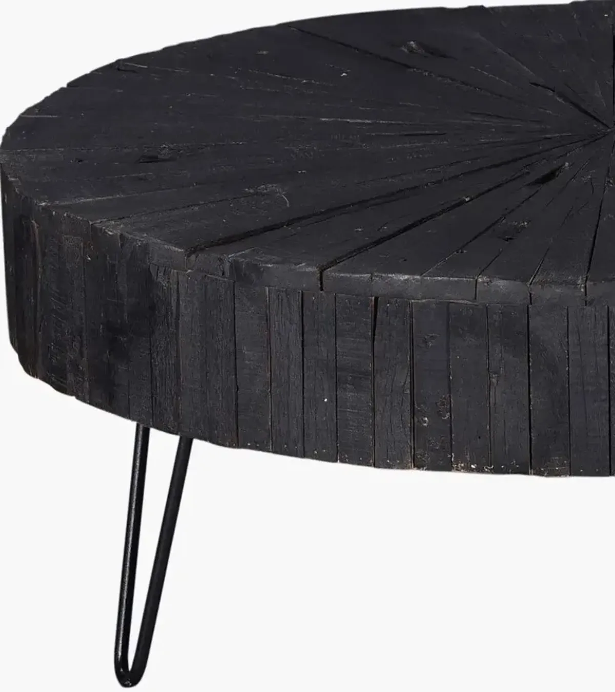 Crestview Collection Drummond Black Cocktail Table