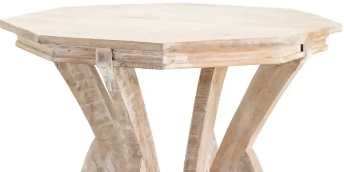 Crestview Collection Evelyn Natural Accent Table