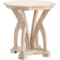 Crestview Collection Evelyn Natural Accent Table