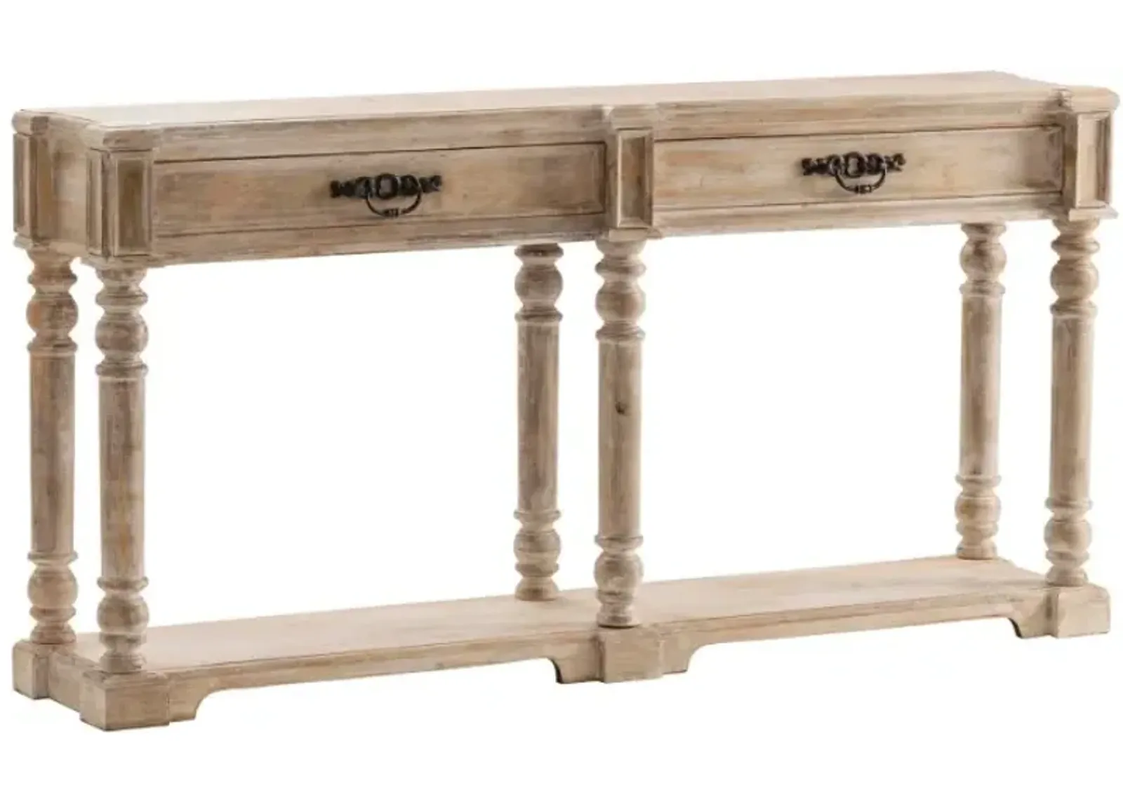 Crestview Collection Abbott Brown Console Table