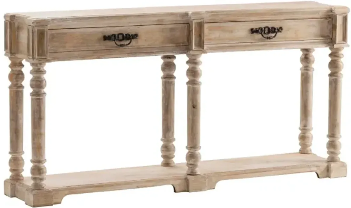 Crestview Collection Abbott Brown Console Table