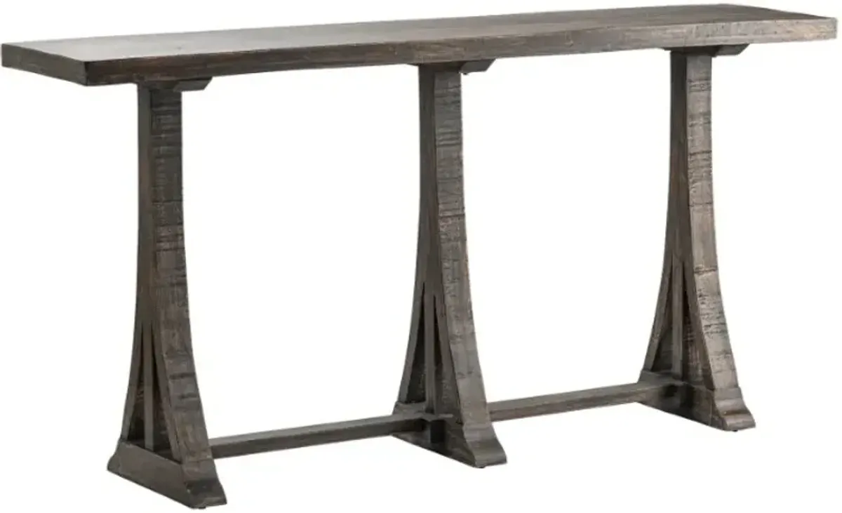 Crestview Collection Alpine Dark Brown Console Table