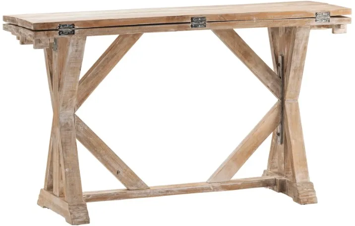 Crestview Collection Daphne Brown Console Table