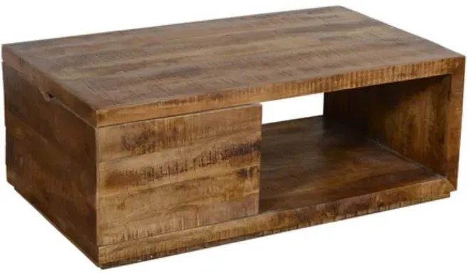Crestview Collection Crosby Brown Cocktail Table