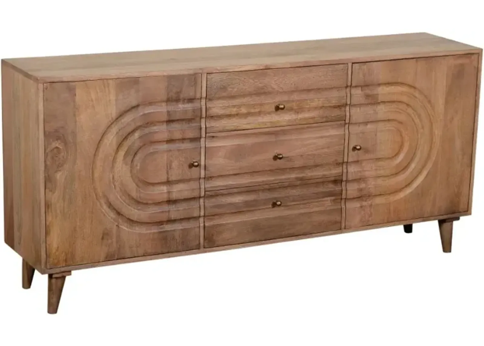 Crestview Collection Talladega Brown Sideboard