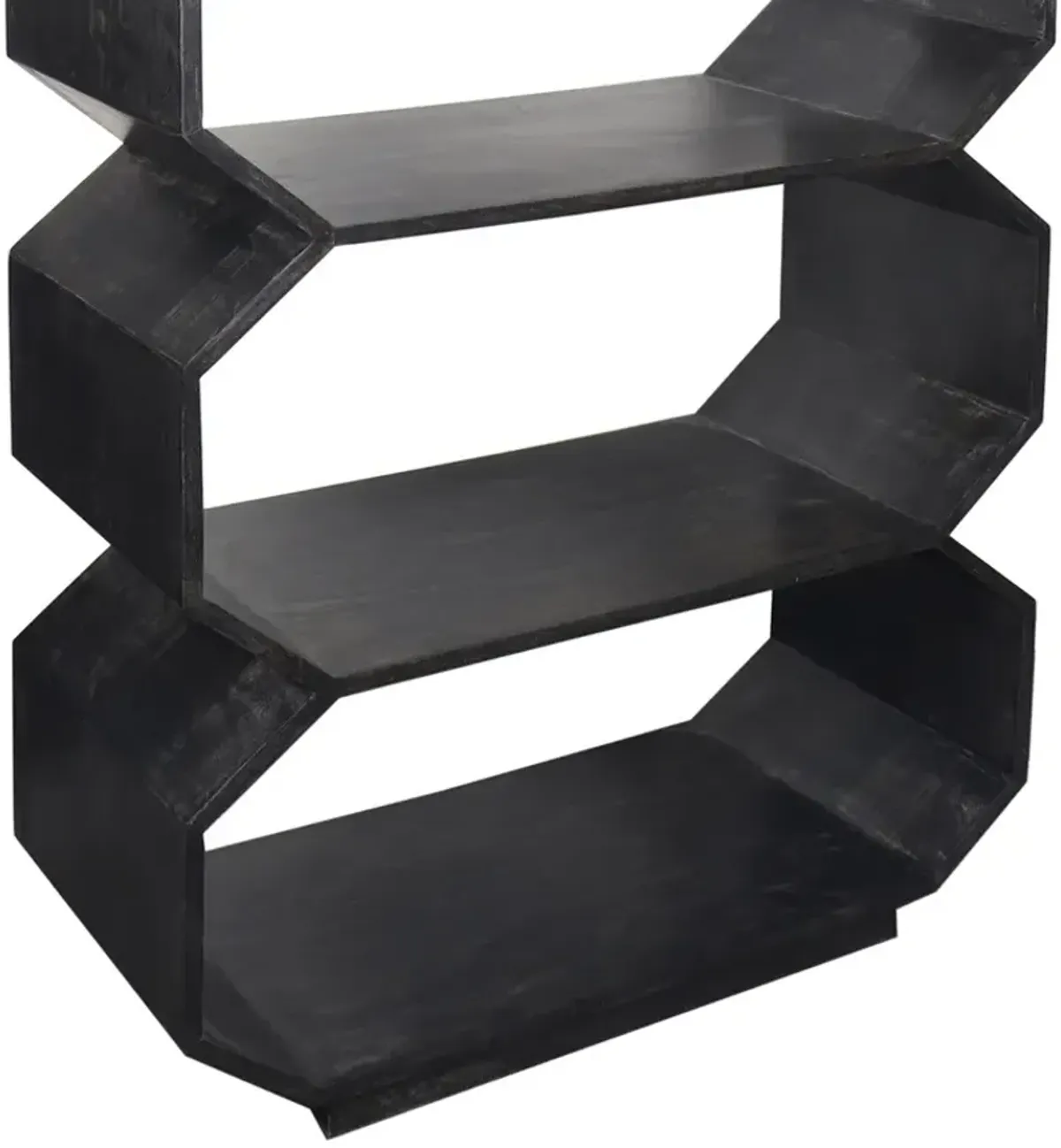 Crestview Collection Halston Ebony Etagere