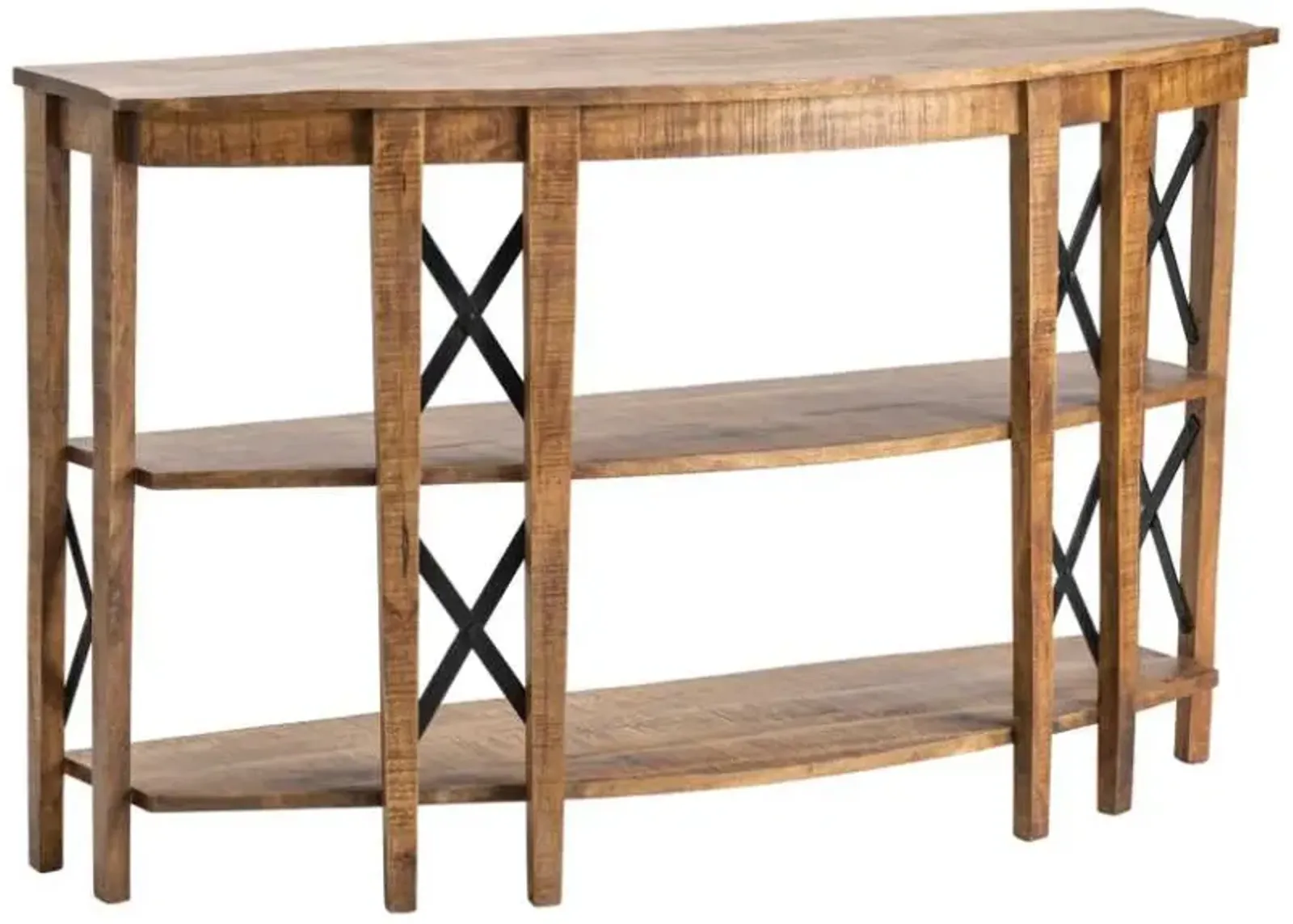 Crestview Collection Sutton Brown Console Table