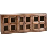 Crestview Collection Union Row Brown Sideboard