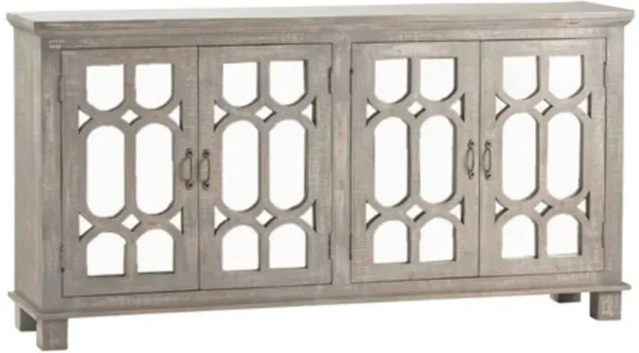 Crestview Collection Castleberry Taupe Sideboard