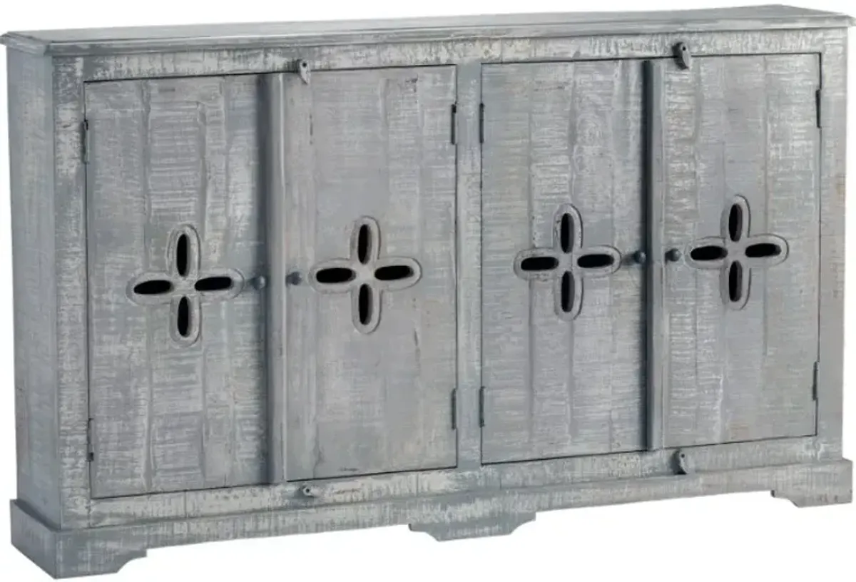 Crestview Collection Castleberry Gray Sideboard