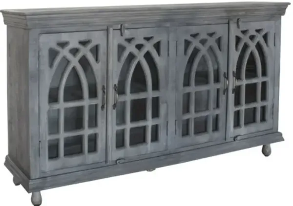 Crestview Collection Bengal Manor Light Grey Sideboard