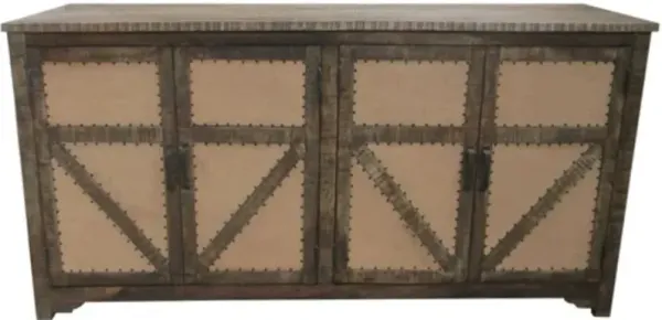 Crestview Collection Yellowstone Brown/Light Brown Sideboard