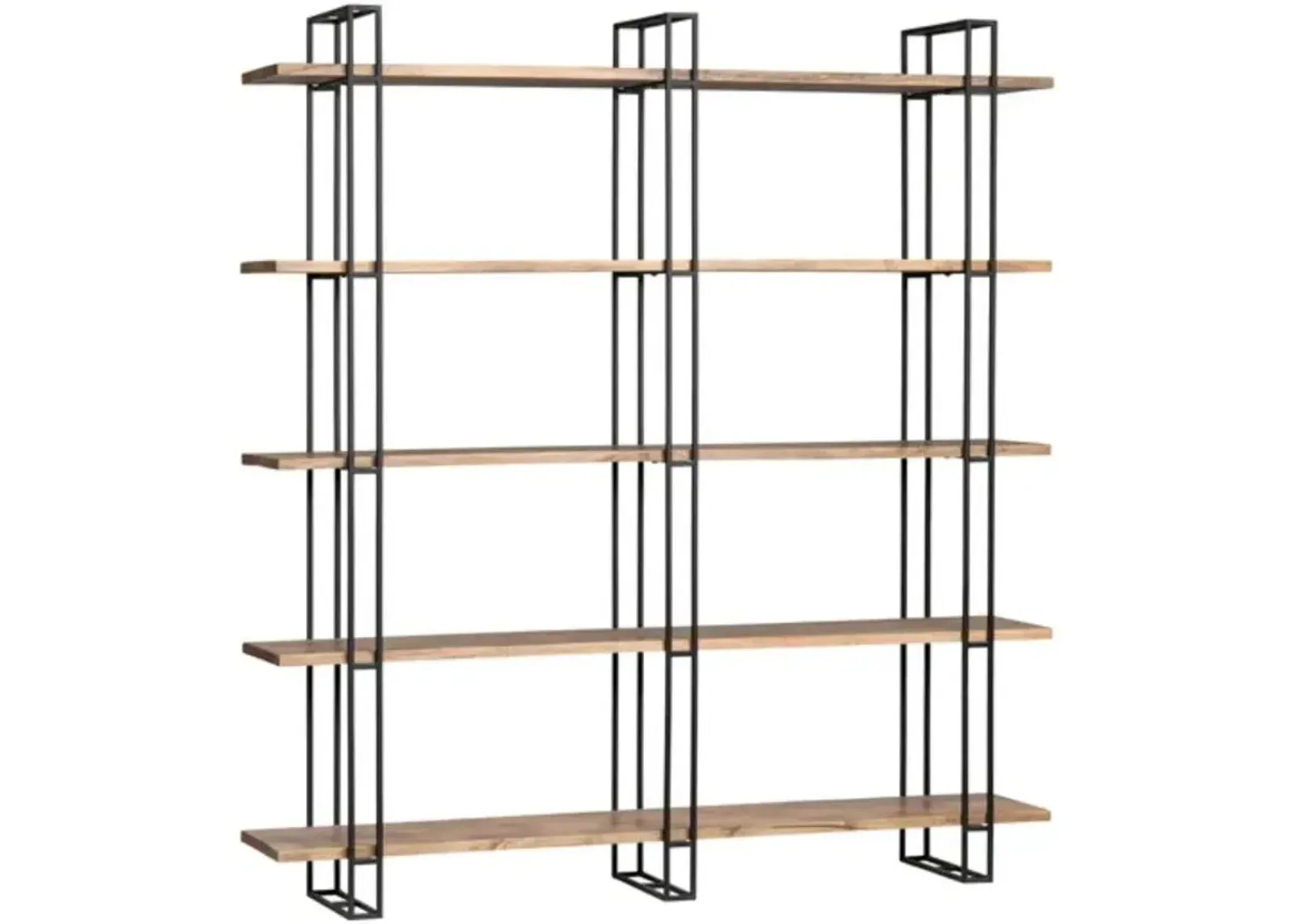 Crestview Collection Anthropology Black/Brown Etagere