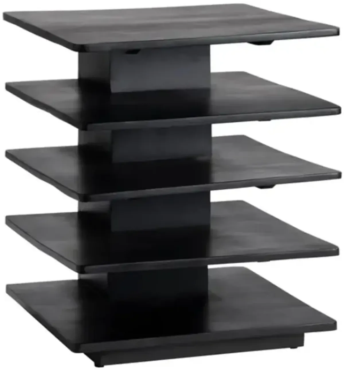 Crestview Collection Hopper Black End Table