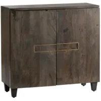 Crestview Collection Belle Meade Brown Cabinet