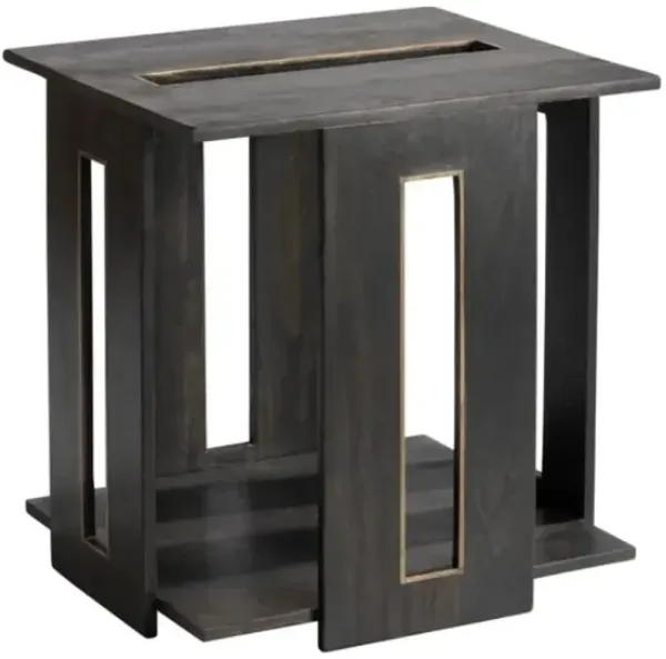 Crestview Collection Belle Meade Brown End Table