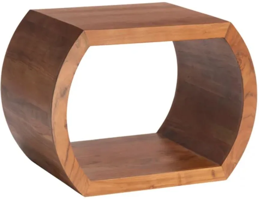 Crestview Collection Infinity Brown End Table