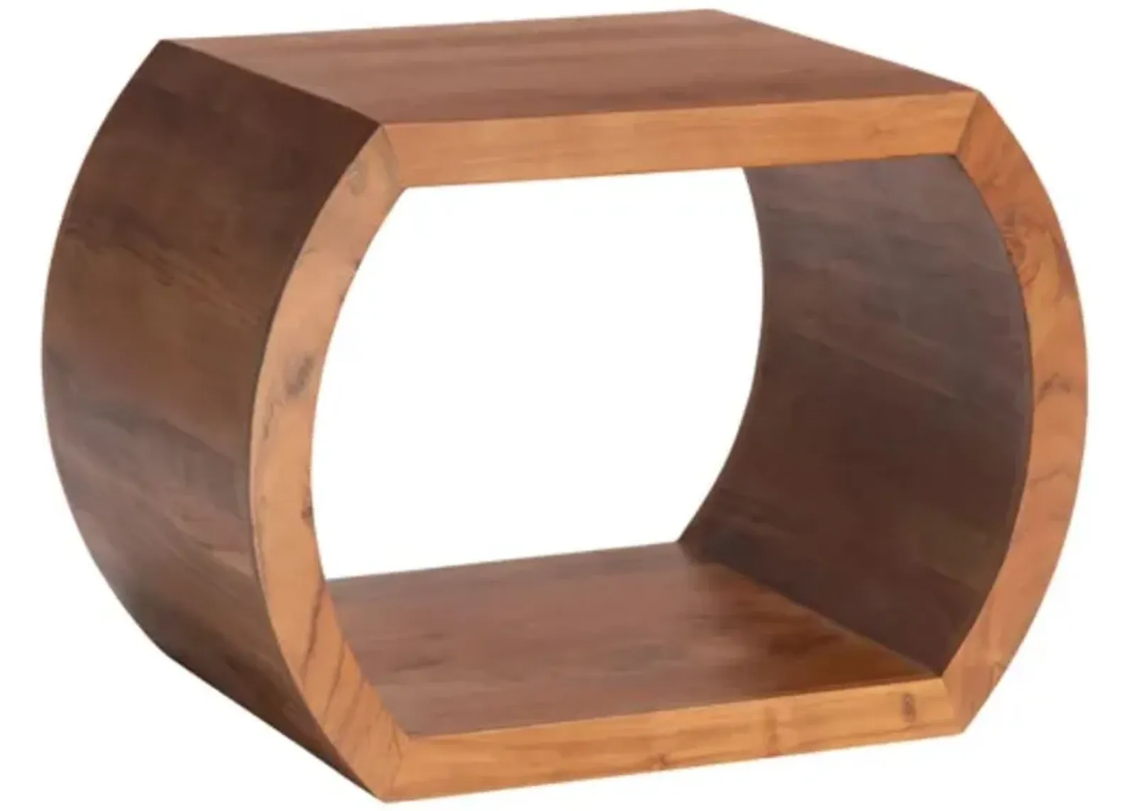 Crestview Collection Infinity Brown End Table