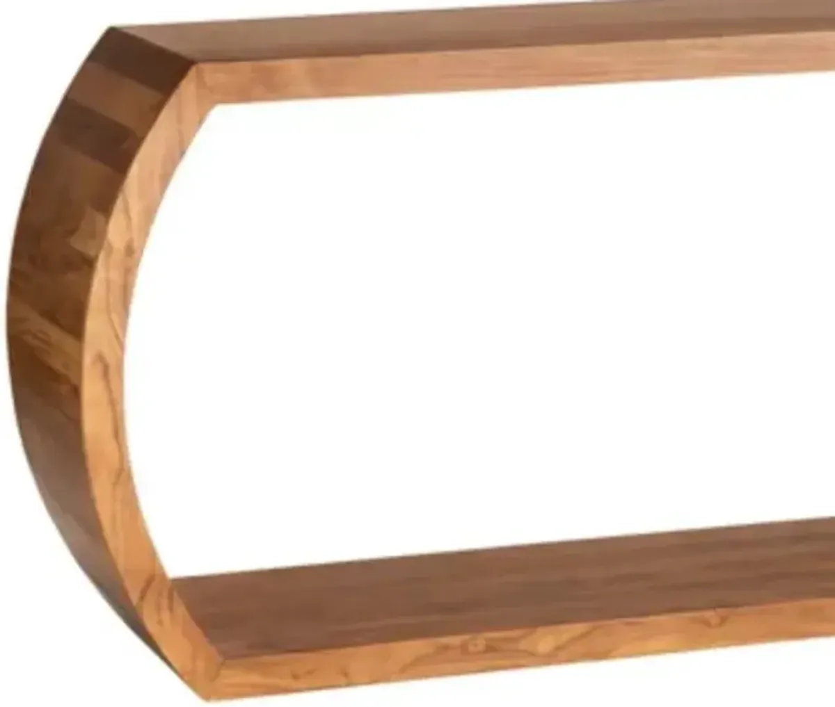 Crestview Collection Infinity Brown Console Table
