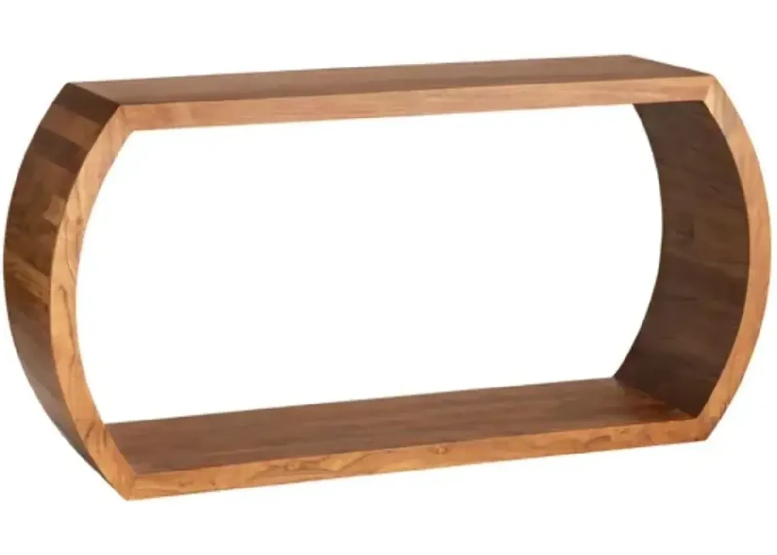 Crestview Collection Infinity Brown Console Table