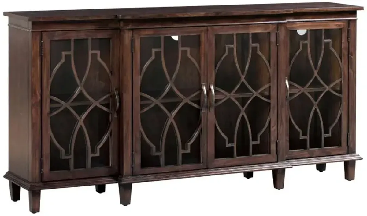 Crestview Collection Hawthorne Estate Heritage Breakfront Sideboard