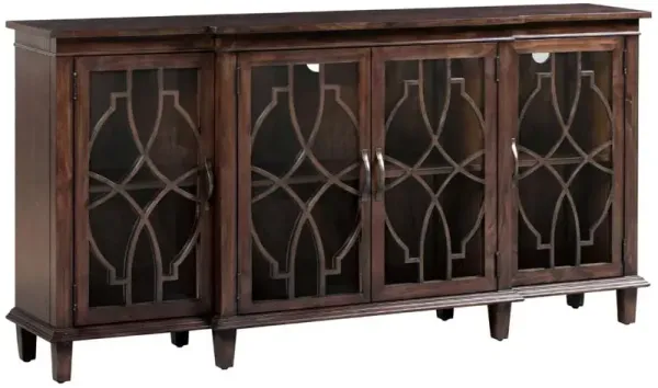 Crestview Collection Hawthorne Estate Heritage Breakfront Sideboard
