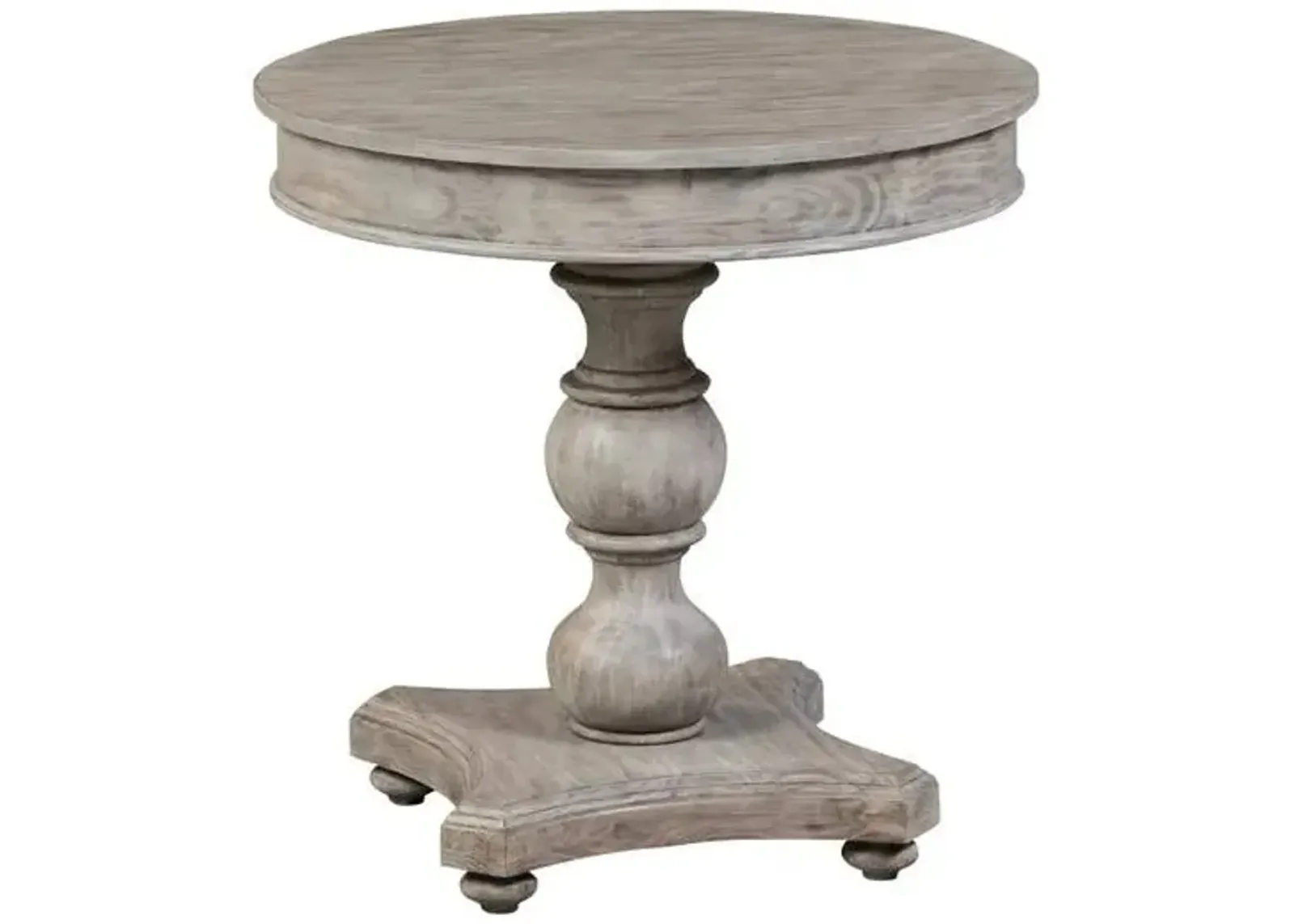 Crestview Collection Hawthorne Estate Gray Accent Table