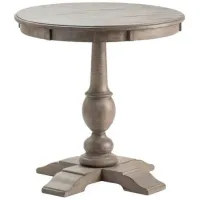 Crestview Collection Pembroke Plantation Gray Round Accent Table