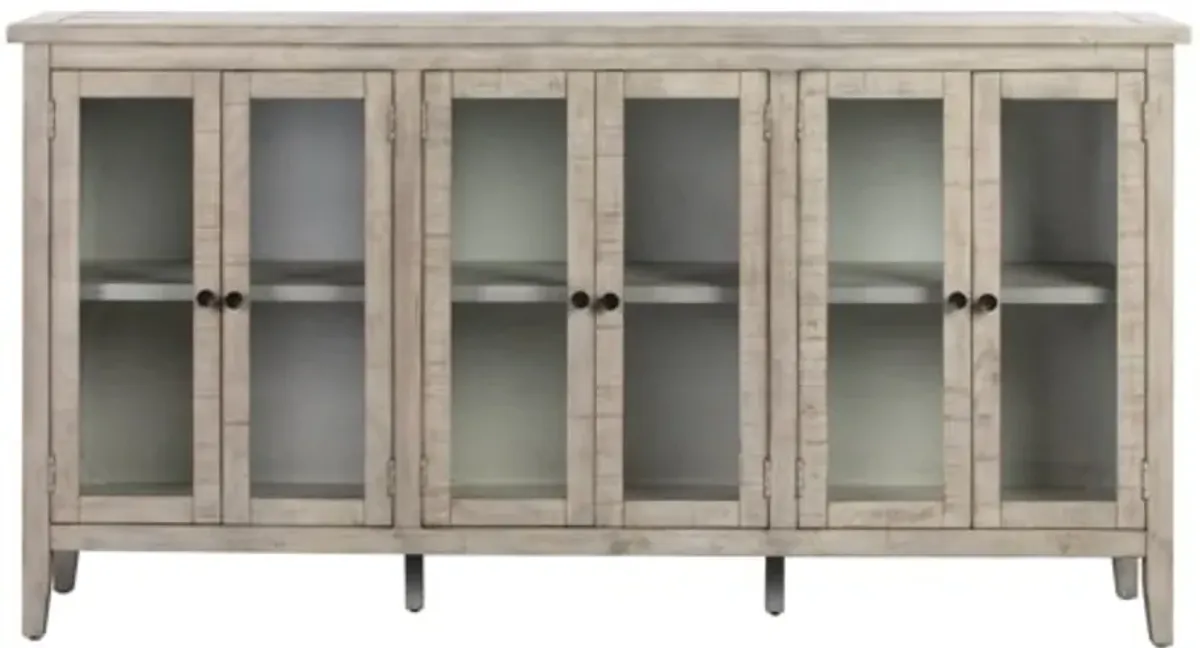 Crestview Collection Pembroke Plantation Recycled Pine Hudson Tall Sideboard